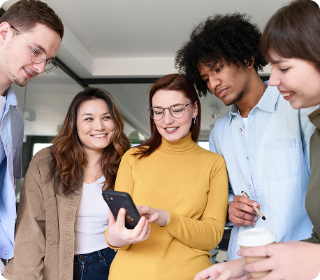 Connect with customers