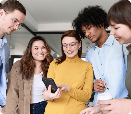 Connect with customers